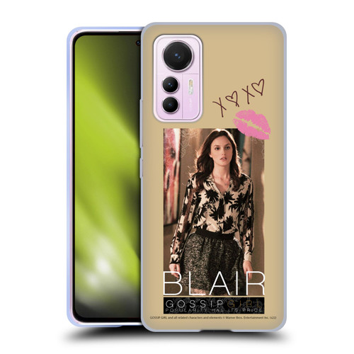Gossip Girl Graphics Blair Soft Gel Case for Xiaomi 12 Lite