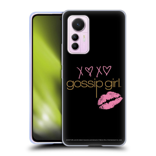 Gossip Girl Graphics XOXO Soft Gel Case for Xiaomi 12 Lite