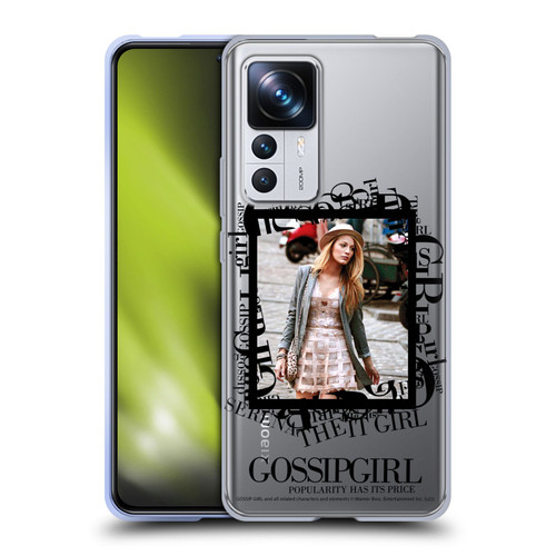 Gossip Girl Graphics Serena Soft Gel Case for Xiaomi 12T Pro