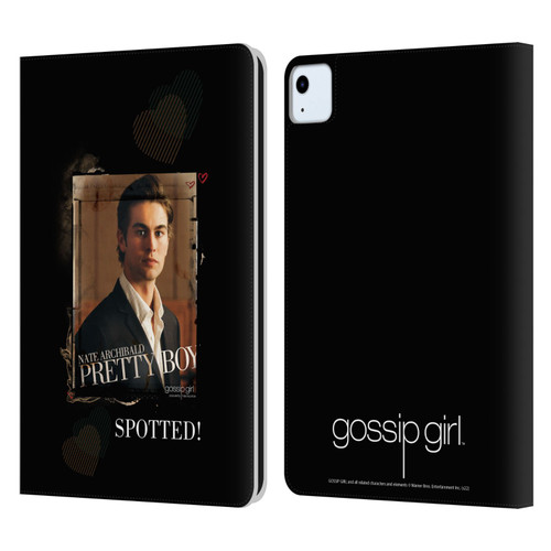 Gossip Girl Graphics Nate Leather Book Wallet Case Cover For Apple iPad Air 2020 / 2022