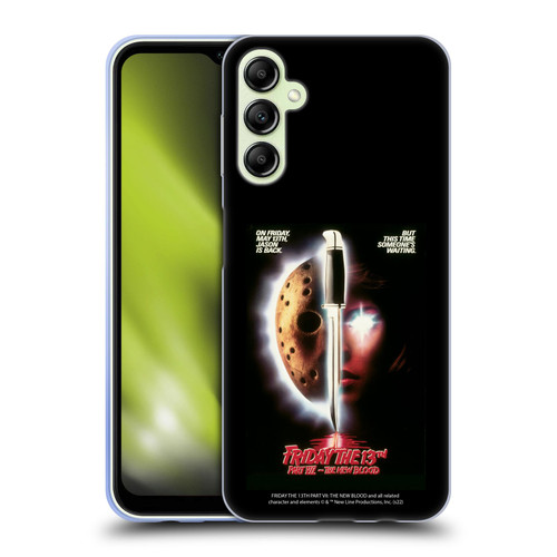 Friday the 13th Part VII The New Blood Graphics Key Art Soft Gel Case for Samsung Galaxy A14 5G