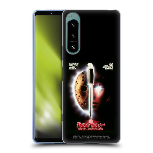 Friday the 13th Part VII The New Blood Graphics Key Art Soft Gel Case for Sony Xperia 5 IV