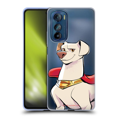 DC League Of Super Pets Graphics Krypto Soft Gel Case for Motorola Edge 30