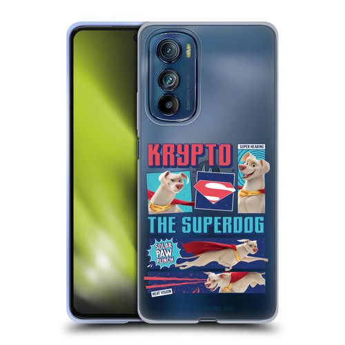 DC League Of Super Pets Graphics Krypto The Superdog Soft Gel Case for Motorola Edge 30
