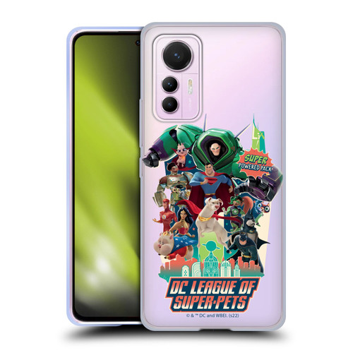 DC League Of Super Pets Graphics Super Powered Pack Soft Gel Case for Xiaomi 12 Lite