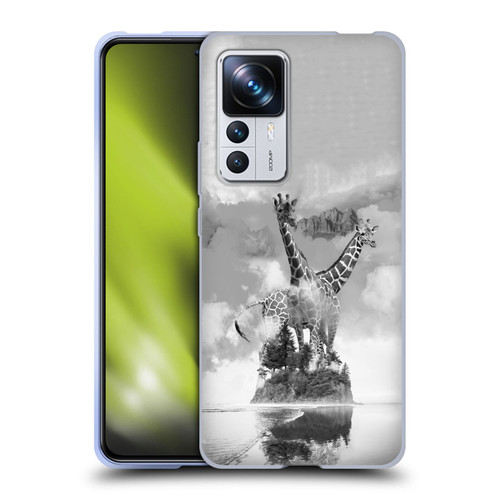 Dave Loblaw Animals Giraffe In The Mist Soft Gel Case for Xiaomi 12T Pro