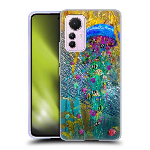 Dave Loblaw Jellyfish Jellyfish Kelp Field Soft Gel Case for Xiaomi 12 Lite