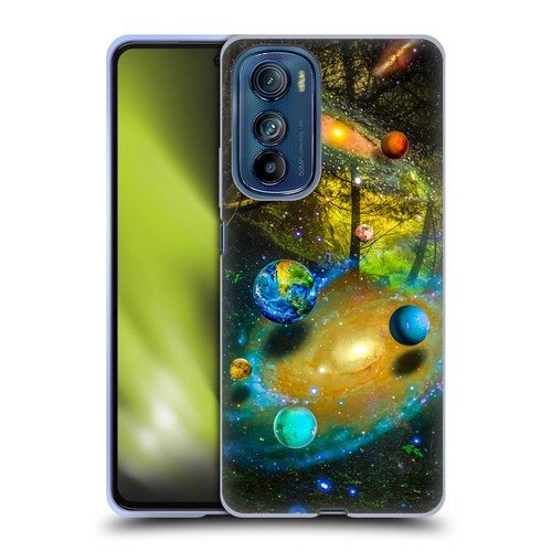 Dave Loblaw Sci-Fi And Surreal Universal Forest Soft Gel Case for Motorola Edge 30