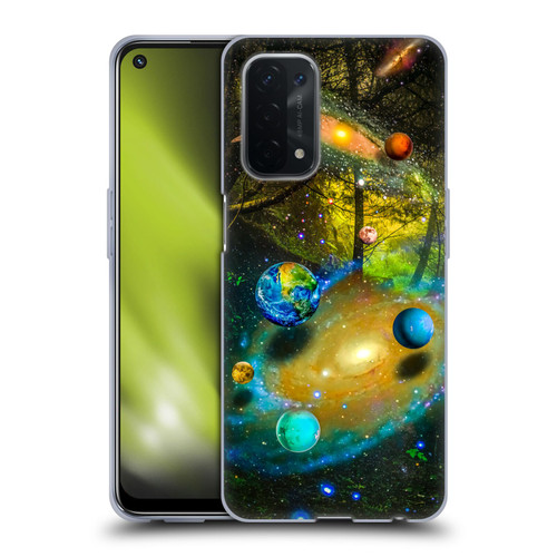 Dave Loblaw Sci-Fi And Surreal Universal Forest Soft Gel Case for OPPO A54 5G