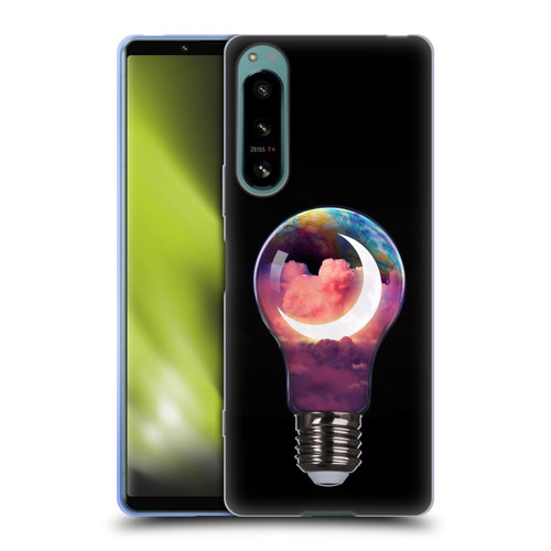 Dave Loblaw Sci-Fi And Surreal Light Bulb Moon Soft Gel Case for Sony Xperia 5 IV