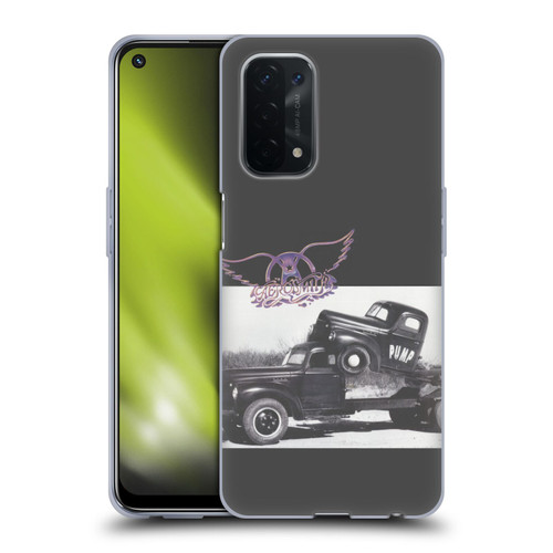 Aerosmith Black And White The Pump Soft Gel Case for OPPO A54 5G