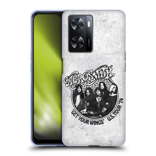 Aerosmith Black And White Get Your Wings US Tour Soft Gel Case for OPPO A57s