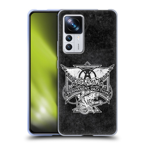 Aerosmith Black And White 1987 Permanent Vacation Soft Gel Case for Xiaomi 12T Pro