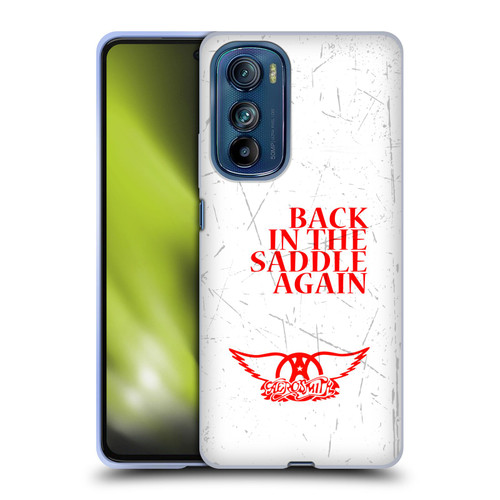 Aerosmith Classics Back In The Saddle Again Soft Gel Case for Motorola Edge 30