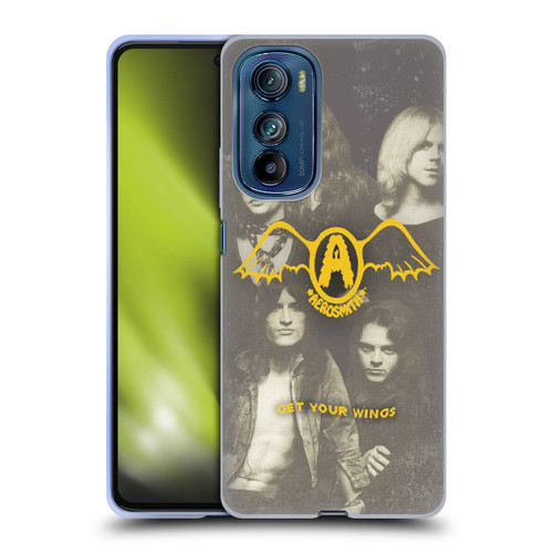 Aerosmith Classics Get Your Wings Soft Gel Case for Motorola Edge 30