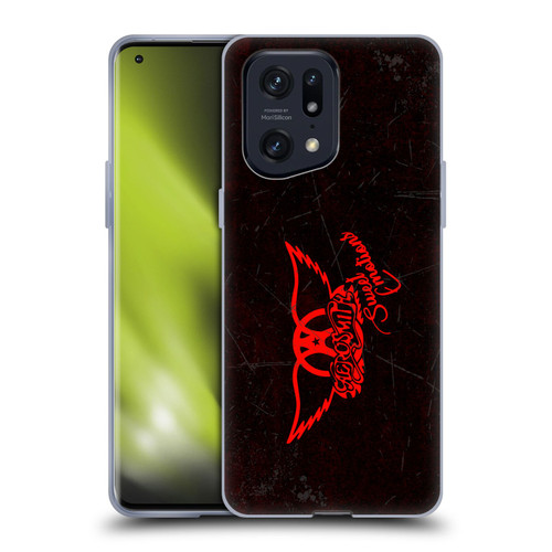 Aerosmith Classics Red Winged Sweet Emotions Soft Gel Case for OPPO Find X5 Pro