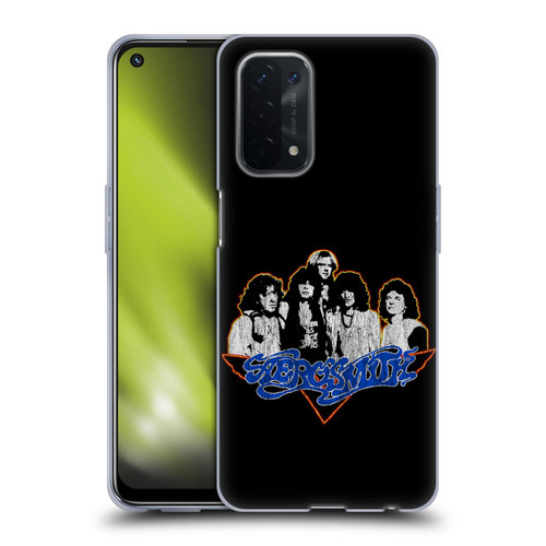 Aerosmith Classics Group Photo Vintage Soft Gel Case for OPPO A54 5G