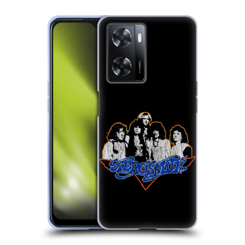 Aerosmith Classics Group Photo Vintage Soft Gel Case for OPPO A57s