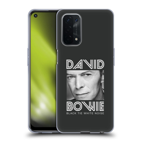 David Bowie Album Art Black Tie Soft Gel Case for OPPO A54 5G