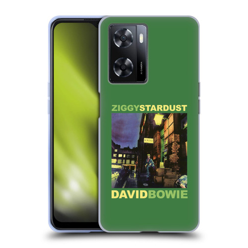 David Bowie Album Art Ziggy Stardust Soft Gel Case for OPPO A57s