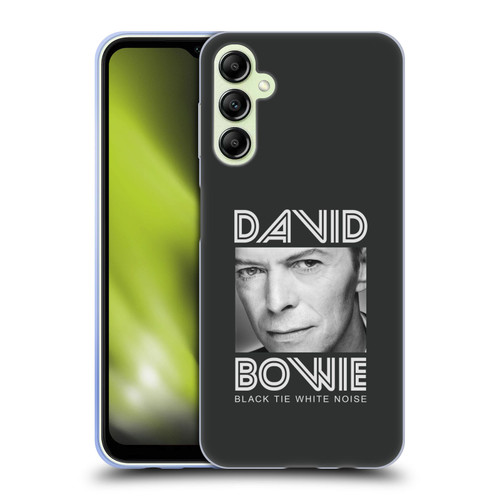 David Bowie Album Art Black Tie Soft Gel Case for Samsung Galaxy A14 5G