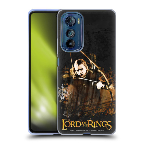 The Lord Of The Rings The Fellowship Of The Ring Character Art Legolas Soft Gel Case for Motorola Edge 30