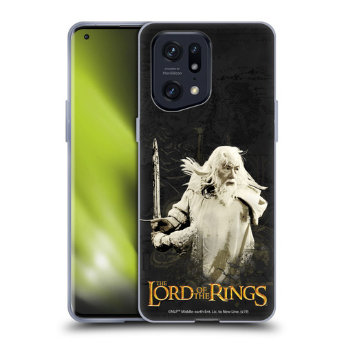 The Lord Of The Rings The Fellowship Of The Ring Character Art Gandalf Soft Gel Case for OPPO Find X5 Pro