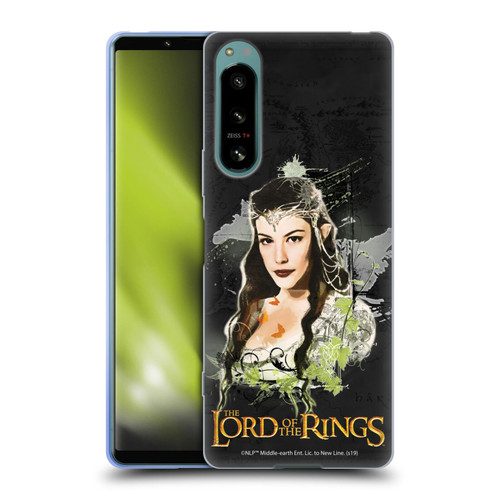The Lord Of The Rings The Fellowship Of The Ring Character Art Arwen Soft Gel Case for Sony Xperia 5 IV