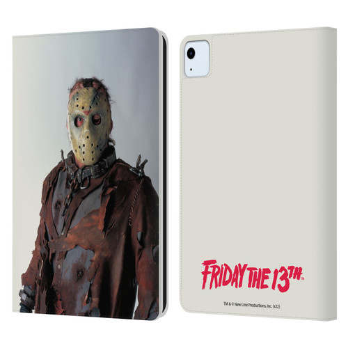 Friday the 13th: Jason X Comic Art And Logos Jason Leather Book Wallet Case Cover For Apple iPad Air 2020 / 2022