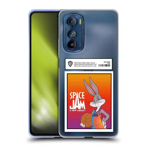 Space Jam: A New Legacy Graphics Bugs Bunny Card Soft Gel Case for Motorola Edge 30