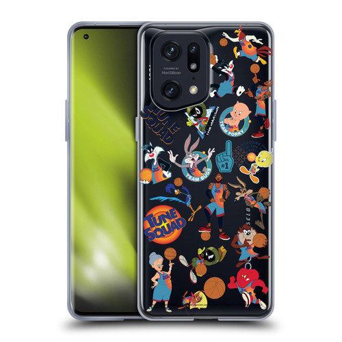 Space Jam: A New Legacy Graphics Squad Soft Gel Case for OPPO Find X5 Pro