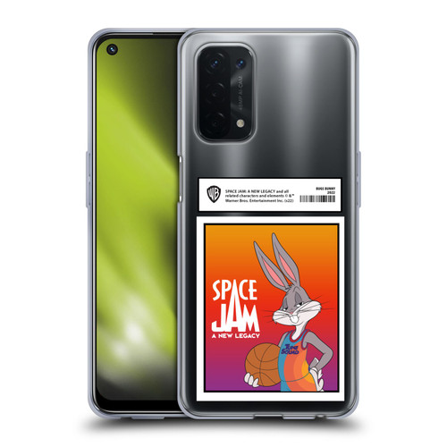 Space Jam: A New Legacy Graphics Bugs Bunny Card Soft Gel Case for OPPO A54 5G