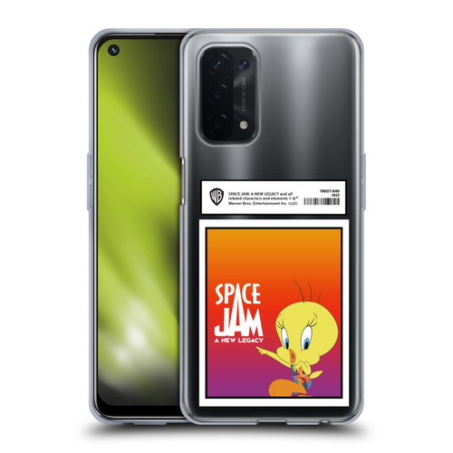 Space Jam: A New Legacy Graphics Tweety Bird Card Soft Gel Case for OPPO A54 5G