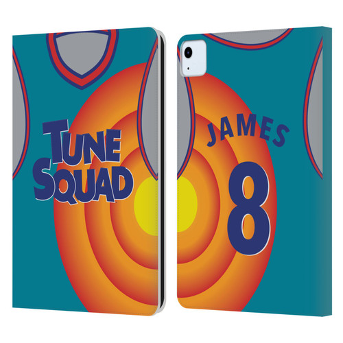 Space Jam: A New Legacy Graphics Jersey Leather Book Wallet Case Cover For Apple iPad Air 2020 / 2022