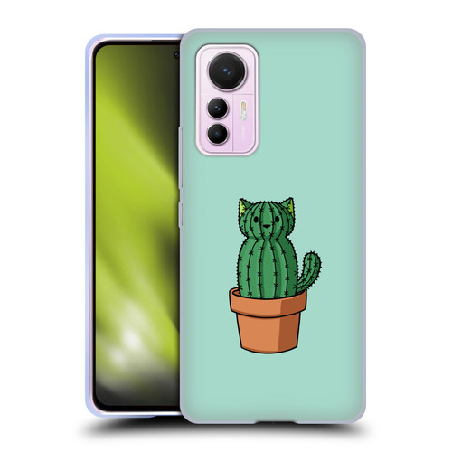 Beth Wilson Doodlecats Cactus Soft Gel Case for Xiaomi 12 Lite