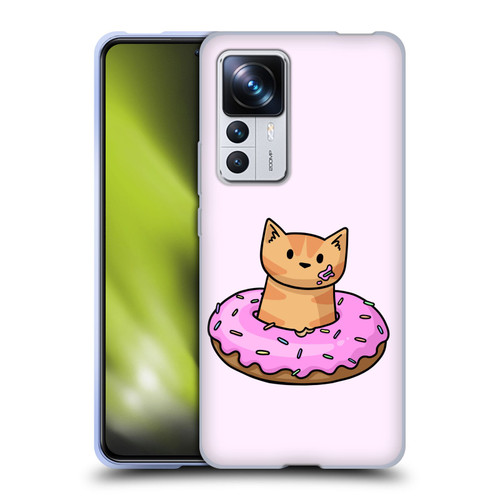 Beth Wilson Doodlecats Donut Soft Gel Case for Xiaomi 12T Pro