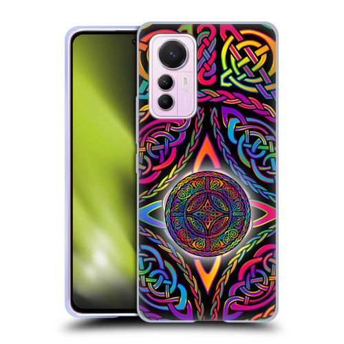 Beth Wilson Rainbow Celtic Knots Shield Soft Gel Case for Xiaomi 12 Lite
