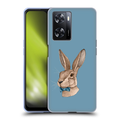 Barruf Animals Hare Soft Gel Case for OPPO A57s
