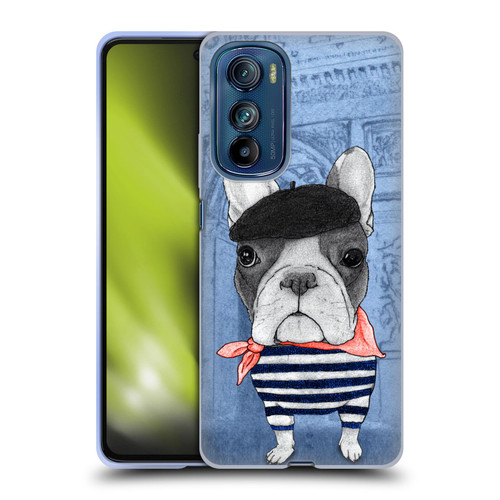 Barruf Dogs French Bulldog Soft Gel Case for Motorola Edge 30