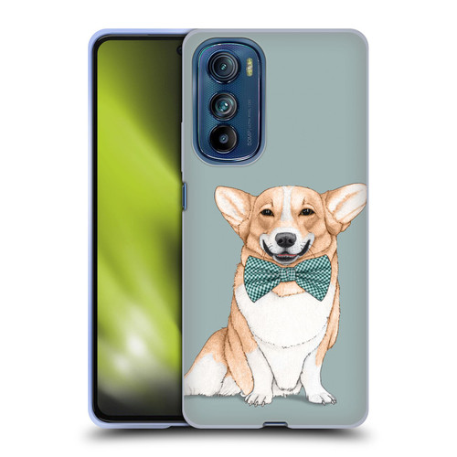 Barruf Dogs Corgi Soft Gel Case for Motorola Edge 30