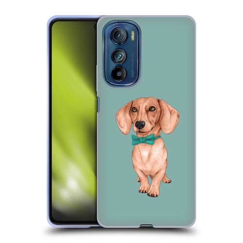 Barruf Dogs Dachshund, The Wiener Soft Gel Case for Motorola Edge 30