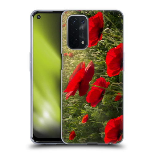 Celebrate Life Gallery Florals Waiting For The Morning Soft Gel Case for OPPO A54 5G