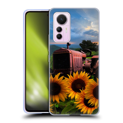 Celebrate Life Gallery Florals Tractor Heaven Soft Gel Case for Xiaomi 12 Lite
