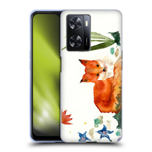 Wyanne Animals Little Fox In The Garden Soft Gel Case for OPPO A57s