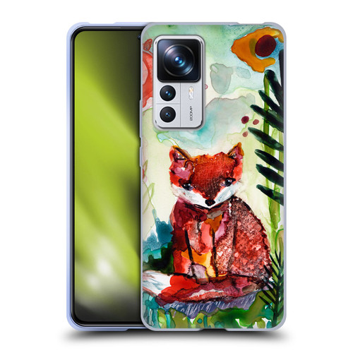 Wyanne Animals Baby Fox In The Garden Soft Gel Case for Xiaomi 12T Pro