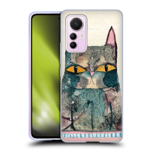 Wyanne Cat Kitty Painting Soft Gel Case for Xiaomi 12 Lite