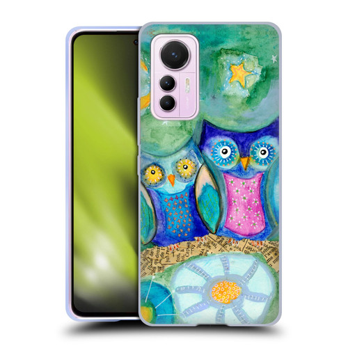 Wyanne Owl Pair of Birds Soft Gel Case for Xiaomi 12 Lite