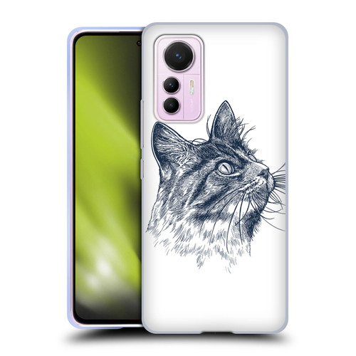 Rachel Caldwell Animals 3 Cat Soft Gel Case for Xiaomi 12 Lite