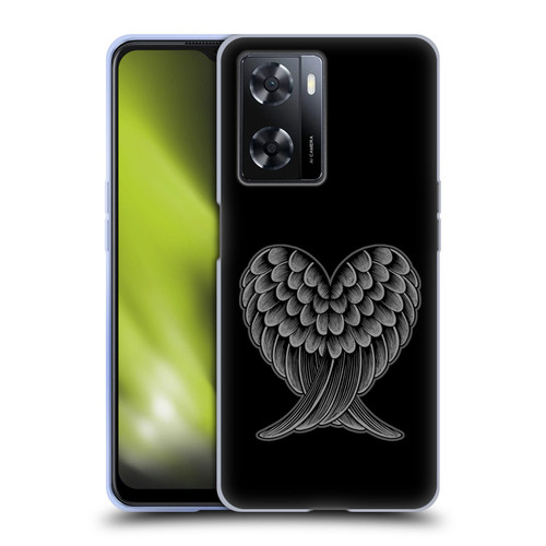 Rachel Caldwell Illustrations Heart Wings Soft Gel Case for OPPO A57s
