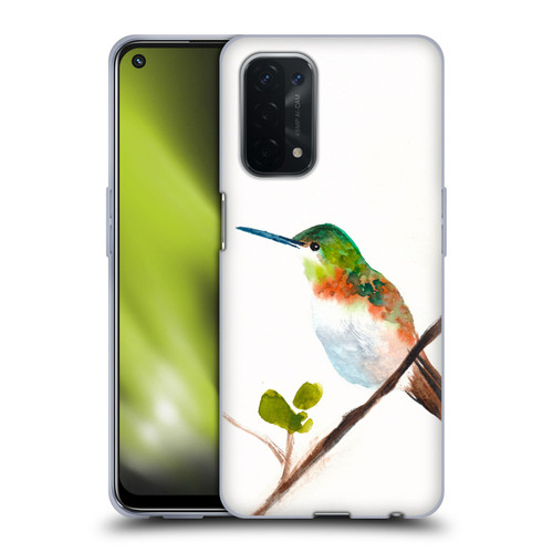 Mai Autumn Birds Hummingbird Soft Gel Case for OPPO A54 5G